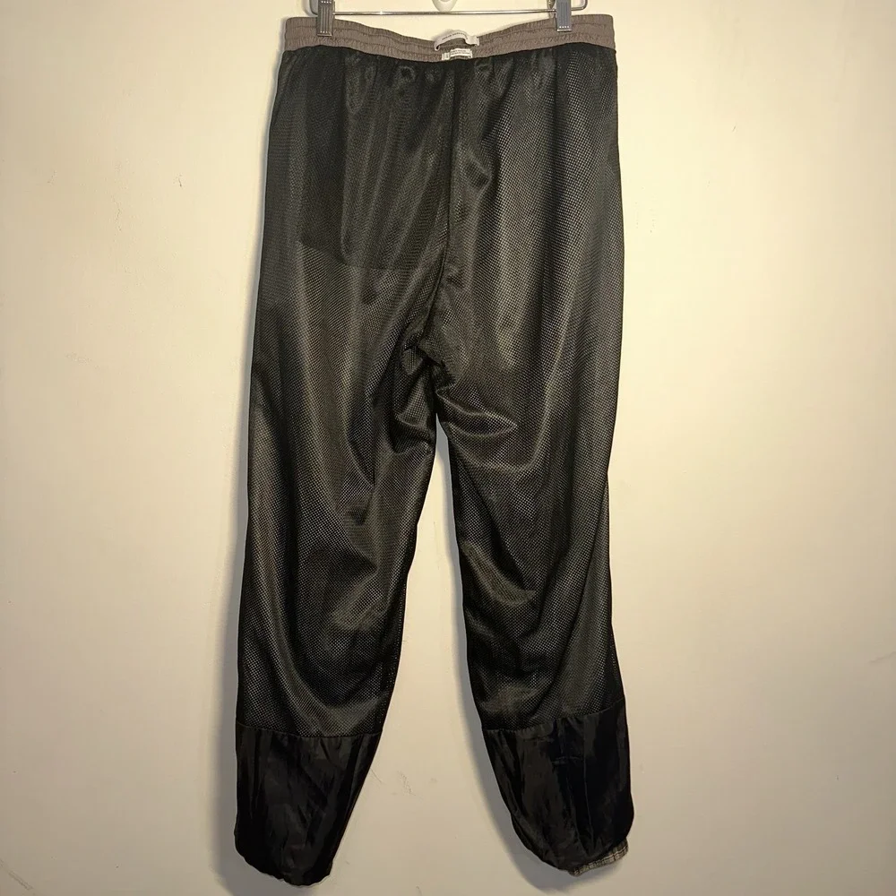 Urban Outfitters Wind Pants‎ L Plaid Jogger Nylon Swishy Streetwear Skater Drip